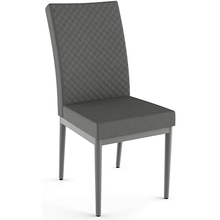 Marlon Chair with Quilted Fabric